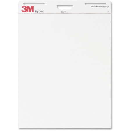 3M Flip Chart 25 In X 30 In 40 Sht Per Pad 570